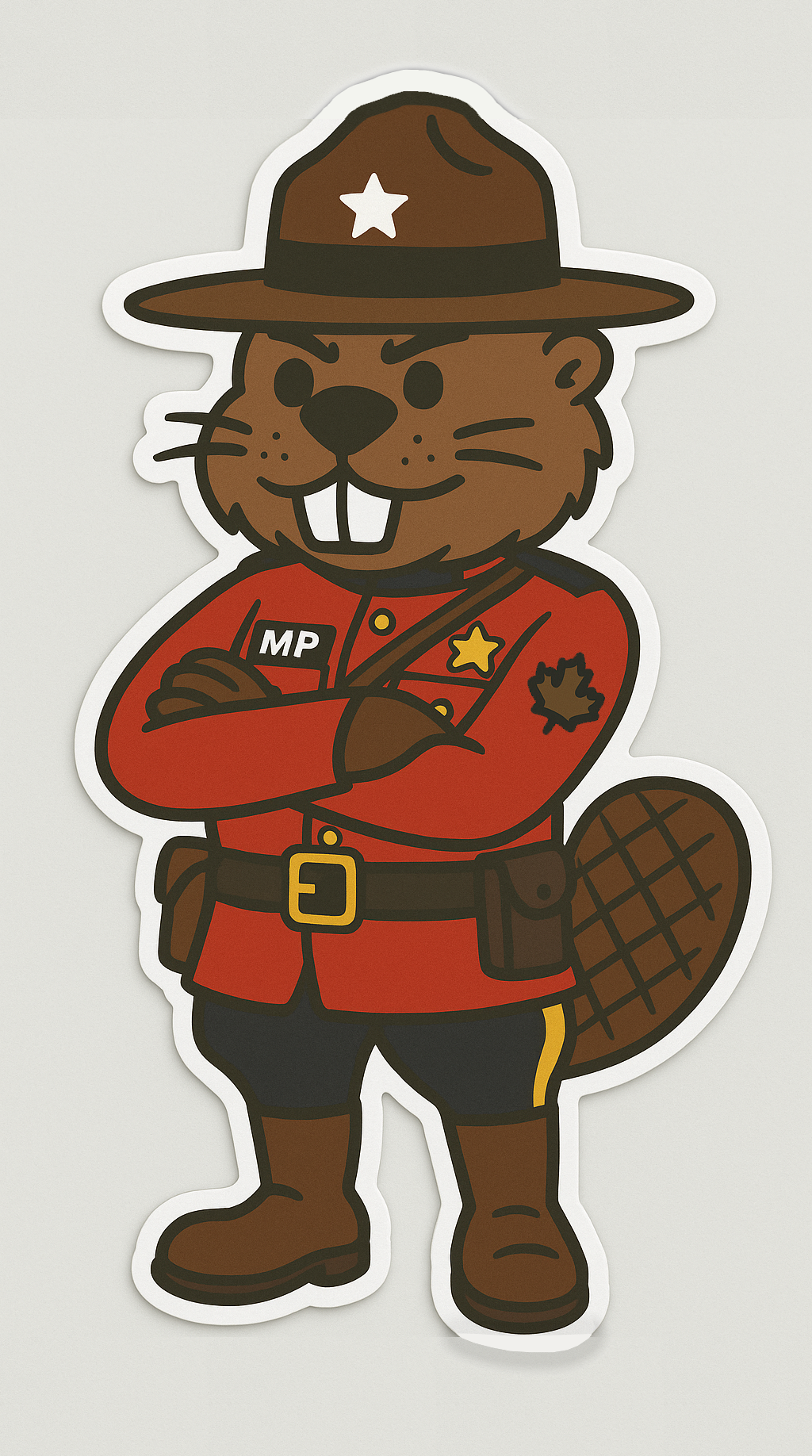 Mountie Beaver