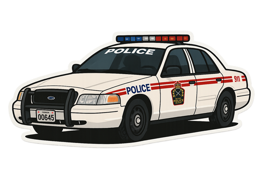 Canadian Military Police Crown Victoria